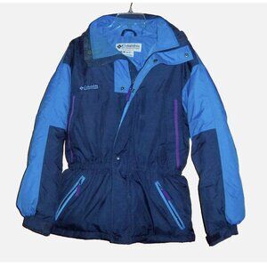 Columbia Vintage 90s Girls Puffer Ski Jacket Winter Coat Youth Size 18 20 XXL